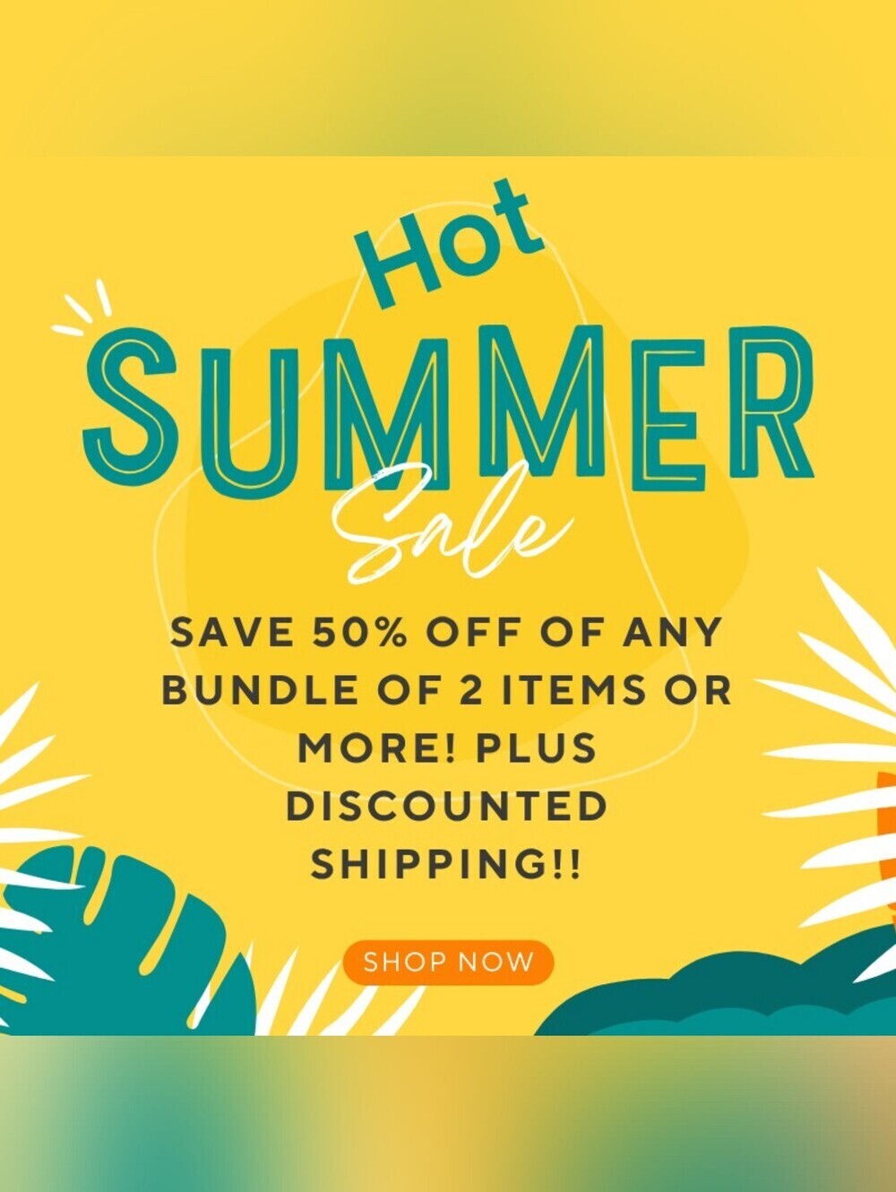 🔥 🌞 Hot Summer sale!! 🌞🔥